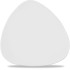 Lotus White Plate 9 Inch