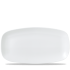 Churchill Vellum Chefs Oblong Plate 13.875X7.375 Ich (Pack of 6)