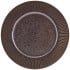 Terra Porcelain Black Fluted Winged Plate 26cm/10" (Pack of 6)