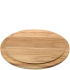 Genware Round Wood Serving / Cake Board 33cm