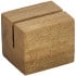 Acacia Wood Sign Holder 3 x 2.5 x 2.5cm