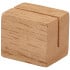 GenWare Hevea Wood Sign Holder 3 x 2.5 x 2.5cm (Pack of 12)