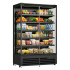 Prodis Glass Door Multideck Black Display Fridge 1292 Litre