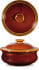 Art de Cuisine Rustic Brown Lidded Stew Pot 14cm/5.5" 430ml/15.13oz (Pack of 6)