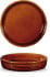 Art de Cuisine Rustic Brown Mezze Dish 14cm/5.5" 313ml/11.02oz (Pack of 6)