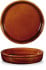 Art de Cuisine Rustic Brown Mezze Dish/Tray 20cm/7.81" 550ml/19.36oz (Pack of 6)