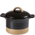 Art de Cuisine Igneous Black Cocotte and Lid 14cm (Pack of 6)