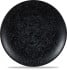 Art de Cuisine Menu Shades Caldera Ash Black Coupe Plate 27cm/10.625" (Pack of 6)