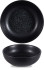 Art De Cuisine Menu Shades Caldera Ash Black Bowl 13cm (Pack of 6)
