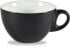Art de Cuisine Menu Shades Ash Black Cappuccino Cup 341ml/12oz (Pack of 6)