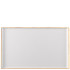 Churchill Alchemy Stonecast Melamine Barley White Rectangle Buffet Tray 53 x 32.5cm/20.875 x 12.75" (Pack of 2)