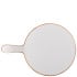 Churchill Alchemy Stonecast Melamine Barley White Round Handled Paddle 32cm/12.5" (Pack of 4)