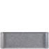 Churchill Alchemy Melamine Buffet Tray Granite 15.3 x 56cm/6 x 22" (Pack of 4)