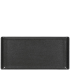 Churchill Alchemy Melamine Buffet Rectangle Tray Black 14.5 x 30cm/5.69 x 11.75" (Pack of 6)