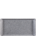 Churchill Alchemy Melamine Buffet Tray Granite 14.5 x 30cm/5.69 x 11.75" (Pack of 6)