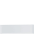 Churchill Alchemy Melamine Buffet Rectangle Tray White 15.3 x 56cm/6 x 22" (Pack of 4)
