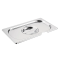 Stainless Steel Gastronorm Pan GN 1/4 Lid Notched