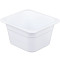 GN 1/6 White Melamine Gastronorms 100mm