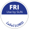 Day Food Rotation Round Label Fri Use By Sun (Roll of 500)