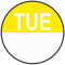 Day Food Rotation Labels Round 20mm Tuesday (Roll of 1000)