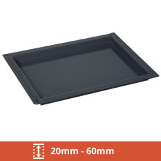 GN 1/2 Rational Granite Enamelled Container