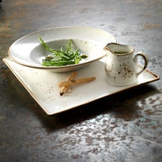 Steelite Craft White Square One 27 x 27cm/10.6" (Pack of 6)