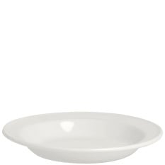 Steelite Simplicity White Rimmed Soup Plate 23cm/9" 440ml/15.5oz (Pack of 24)