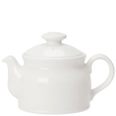 Steelite Simplicity White Club Teapot 425ml/15oz (Pack of 6)