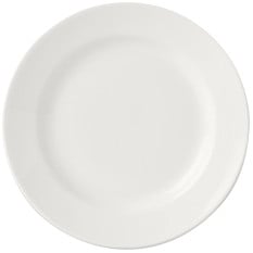 Steelite Simplicity White Harmony Plate 25.5cm/10" (Pack of 24)