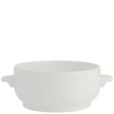 Steelite Simplicity White Casserole Bowl Base 425ml/15oz (Pack of 6)