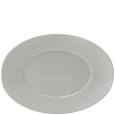 GenWare Porcelain Winged Oval Plate 25.5cm/10" (Pack of 6)