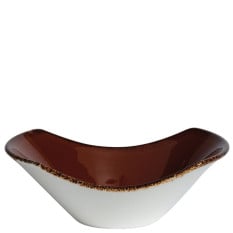 Steelite Terramesa Mocha Scoop Bowl 16.5cm/6.5" 270ml/9.5oz (Pack of 12)