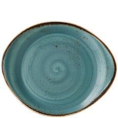 Steelite Craft Blue Freestyle Plate 25.5cm/10" (Pack of 12)
