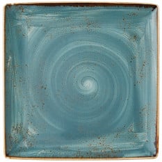 Steelite Craft Blue Square One 27 x 27cm/10.6" (Pack of 6)