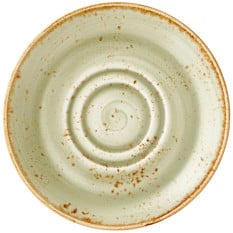 Steelite Craft Green Double Well Soup Stand 16.5cm/6.5" (Pack of 36)