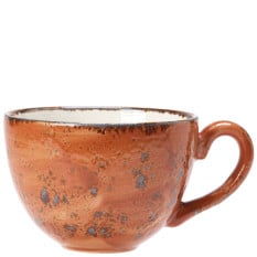 Steelite Craft Terracotta Low Cup 230ml/8oz (Pack of 36)