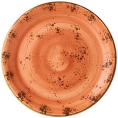 Steelite Craft Terracotta Coupe Plate 25cm/10" (Pack of 24)