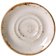 Steelite Craft White Double Well Saucer 12cm/5" (Pack of 36)