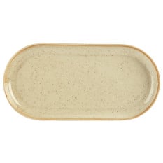 Seasons Wheat Narrow Oval Plate 32 x 20cm / 12 1/2" x 8" x6