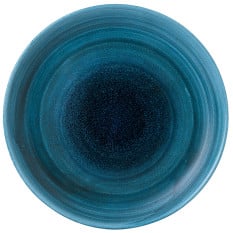 Churchill Stonecast Aqueous Lagoon Evolve Coupe Plate 10.25 Ich (Pack of 12)
