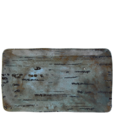 Rustico Vintage Rectangular Plate 29x16cm/11.41x6.3" - Overhead