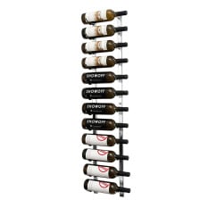 Wall Mounted Wine Rack - 12 bottles