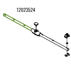 Asber Rinse Arm Plastic B (for 500 Machines)