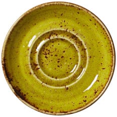 Steelite Craft Apple Double Well Saucer 12cm/5" (Pack of 12)