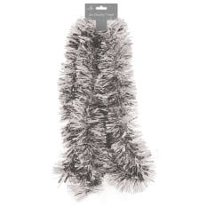 Christmas Tinsel 2 Meter Silver