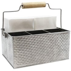 Flatware Caddy with Handle 30.5x21.5x15cm