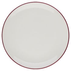 Modest Maroon Coupe Plate 17cm/6.25"