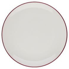 Modest Maroon Coupe Plate 25cm/9.75" (Pack of 12)