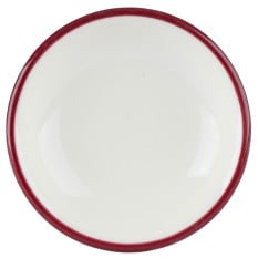 Modest Maroon Butter Dip Bowl 10cm/4"