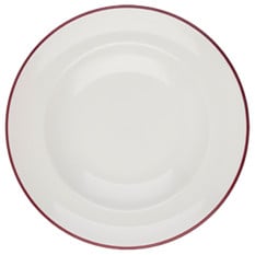 Modest Maroon Pasta Plate 25cm/9.75" 420ml/17.75oz (Pack of 12)
